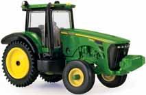 The tractor will have wide front axle, round