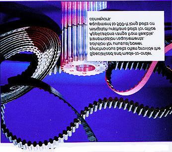 Specialized Synchronous Belts David E. Roos Machine Design June 8, 1989 Uncommon belts perform operation that standard belts cannot.
