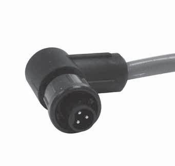 CABLE TO CABLE CABLE END - PIN MATES WITH PANEL MOUNT AND CABLE TO CABLE