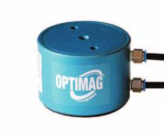 Pneumatic Range Optimag P Page 1 A high performance pneumatically actuated magnetic gripper.