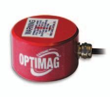 Electronic Range Optimag E Page 7 A high performance electronically actuated magnetic gripper. Comprises of a comprehensive standard range.