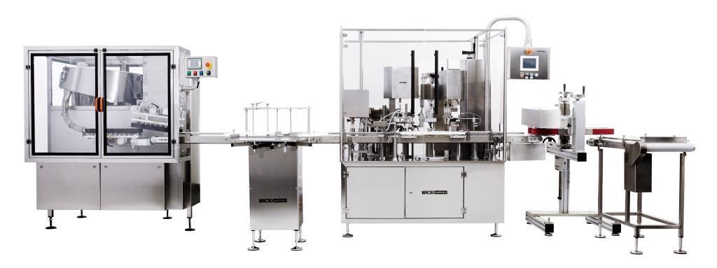 Application example: Minican Universal size 2 1 2 3 4 5 Anlagenmodule 1 automatic bottle unscrambler 2 supply rotary table for