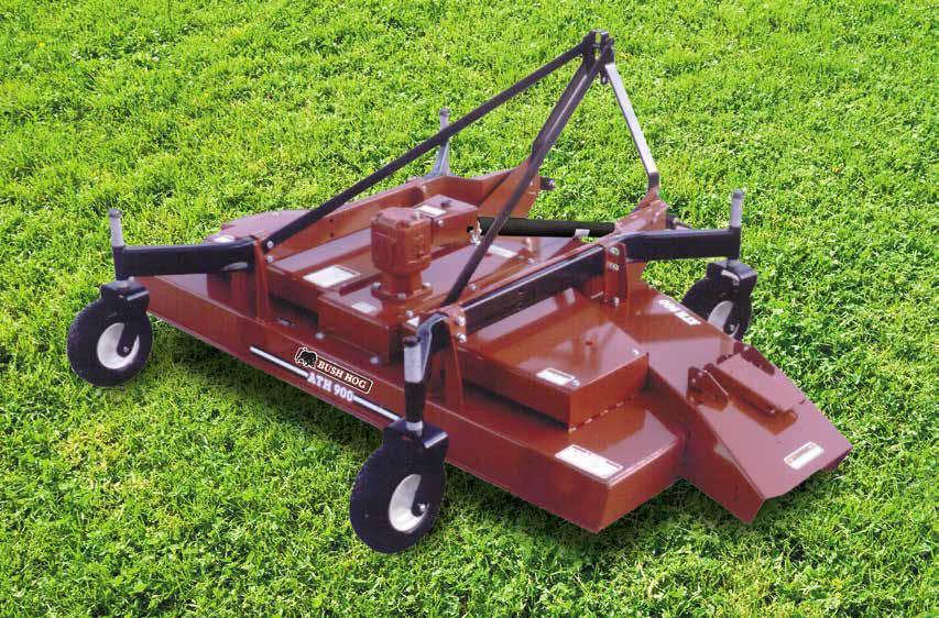 ATH SERIES AIR TUNNEL FINISHING MOWER IMPECCABLE GROOMING. If a beautiful, smooth, contoured appearance is important, you want Bush Hog.