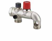 Suitable for plumbing water. Designed for vertical and horizontal installation (only with bottom discharge). Accurate and proven probe, exclusively designed and manufactured by Watts Industries.