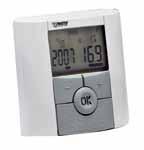 Display with back-light, key lock function. Temperature setting range: 5-37 C. Temperature differential 0.5 K or proportional band (PWM). Regulation on the integrated temperature sensor: NTC.