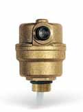 Domestic & RESIDENTIAL Heating Discount Group 1 available Section 1 Airvents Microvent Automatic Airvent with Shut Off Valve Automatic side air vent valve. Body and cover of brass CW617N.