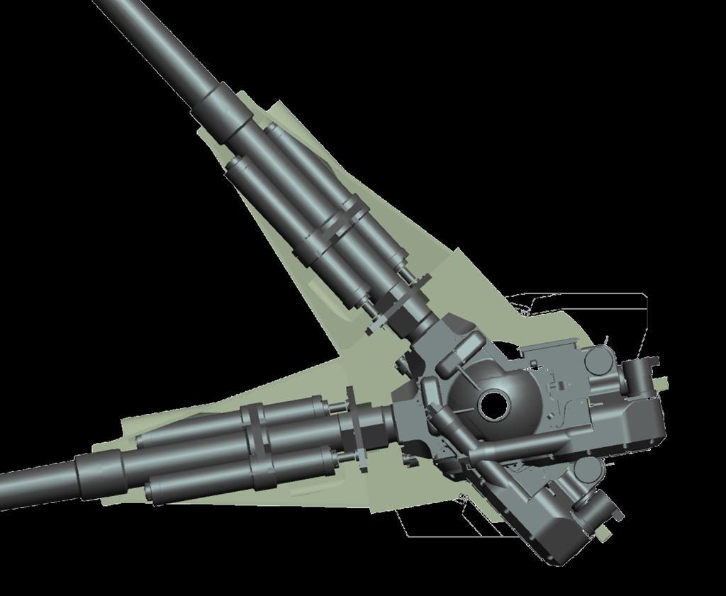 CT Technology background (System) The ease of integration into a turret is