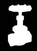 Globe Valve Conforms to BS 554 BSP Taper / Ends (ISO 7/) 2 Bar Rated -0 C to +98 C Renewable PTE Seat /4" " /4" /2" 2" 57 67 76.
