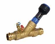 Orifice Double Regulating Valve (ODRV) 25 Bar Rated -0 C to +20 C BSP Parallel Ends (ISO 228/) EPDM Seat 5 Year