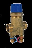 Hydronic Balancing & Controls ART 20C DZR Pressure Independent Control & Balancing Valve (PICV) 25 Bar Rated -0 C to +20 C BSPM Parallel (ISO 228/) P range 2.