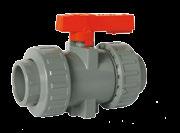 /4" /2" 2" 2 " 4" 98 02 20 28 47 6 97 24 24 28 50A ABS Industrial Double Union Ball Valve Solvent