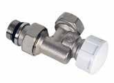 ART 560 PS Straight Thermostatic Valve with Pre-setting & operating plastic cap Screwed BSP Parallel M/ (ISO 228/) Auto Seal Tail Piece its all sensor options Suitable for use with all