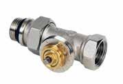 radiators BSP to  ART 564 Reverse Angle Thermostatic Valve with operating plastic cap Screwed BSP Parallel M/ (ISO 228/) Auto Seal Tail Piece its all sensor options Suitable for use