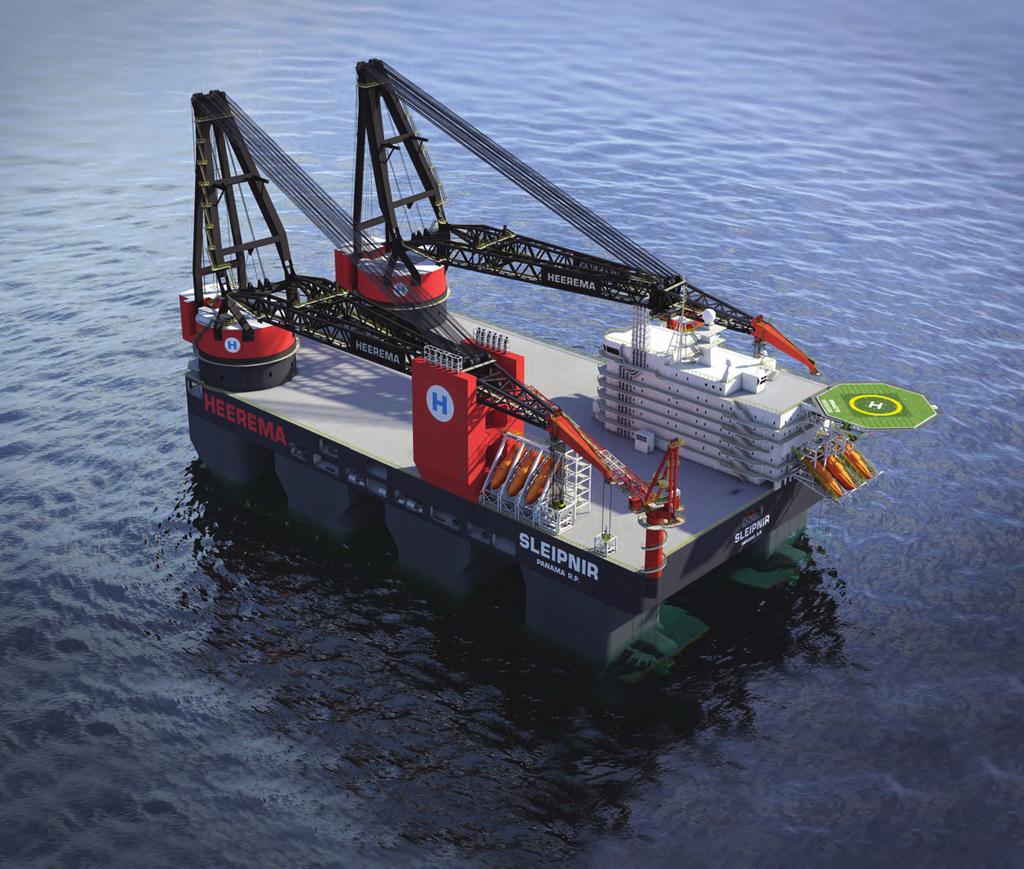 heerema marine contractors Heerema Marine Contractors (HMC) is proud to introduce her new semi-submersible crane vessel: Sleipnir.