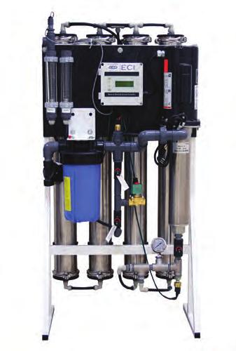 Section 8 Reverse Osmosis Systems Reverse Osmosis Systems HVE Series 2,000 to 14,400 GPD Best = 4 x 40 low-energy TFC membranes.