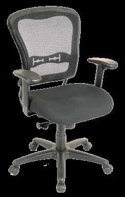 328 Mid Back Mesh Chair Model # 90537 Stock in Black