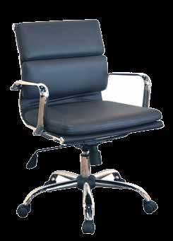 Back Comfortable, contoured seat and back enhances comfort Easy-to-use controls for a