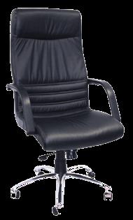 Black Leather Chair Low Back Arm Chair Model # YS-1606 Available in Black, White or Dark Brown