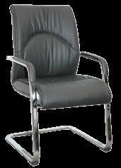 Available in Black 328 KELLI Leather Guest Chair with cantilever base Model # GC-22 ORMA