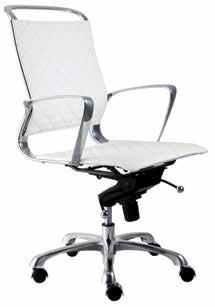 Chair with cantilever base Model # XR-B019E-MB Available in Black