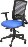 REV-202F $675 Full-size, mesh-back chair with a