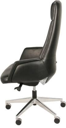 A mid-back version of the executive chair on the left.