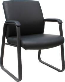 Seating B991-BB $520 Heavy duty metal base, CaressoftPlus PU bomber brown upholstery with swivel tilt, tilt lock, and