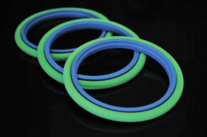 62 5572 MAN Diesel & Turbo S70MC Drawing: 1193656-7 Rod seals in PTFE blue with O-Rings