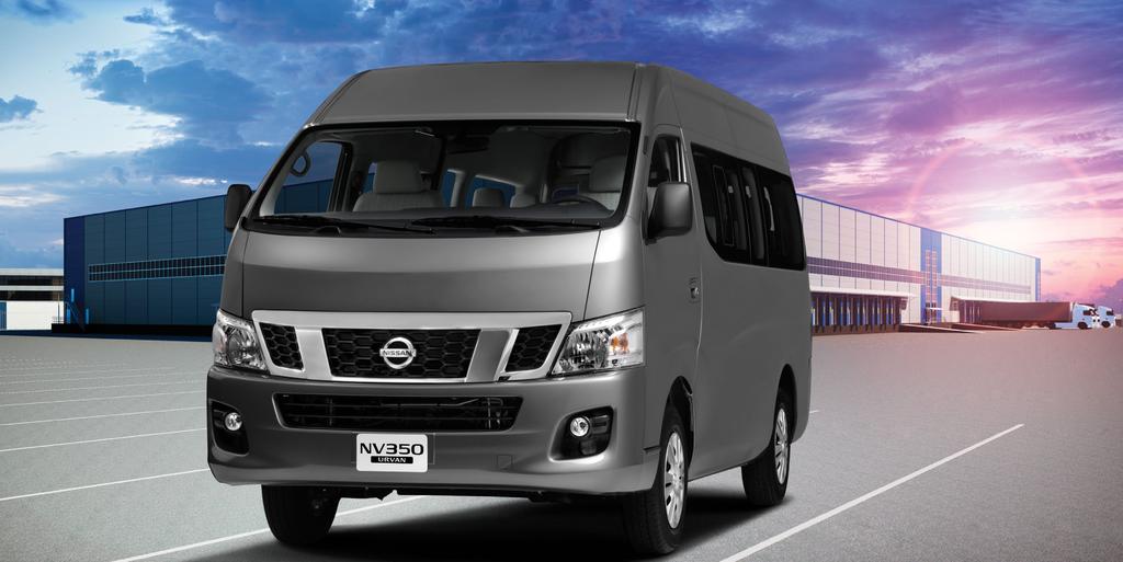 6 7 Nissan NV350 Urvan In Nissan we are aware that your business needs to maximize productivity and performance.