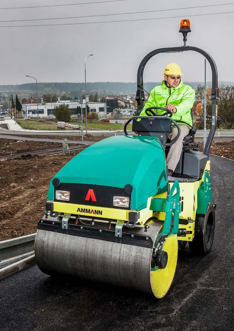 Ammann rollers provide industryleading compaction