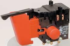 Switch contact mechanism and electronics are laid out to meet all practical ratings as high as 13 A at 125 Volt.