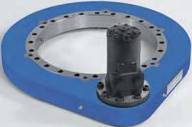 mounting hole patterns and height identical to IMO Ball Slewing Ring series 920 ball diameter 20 mm module 4 mm direct drive SP-I,