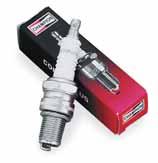 Features a multi-rib insulator, 1-piece terminal post and a copper center electrode Steel shell and insulator seal assure a perfectly centered, leakproof unit CHAMPION SPARK PLUGS Standard Champion