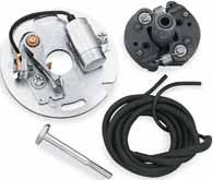 50 49-0010 21-5533 49-2671 49-2670 FINAL ADVANCE UNIT AND POINT PLATE ASSEMBLY High quality replacement for worn ignition assemblies May also be used as a conversion kit for