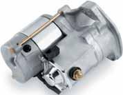 6kW Starter Motor for 89-06 Big Twin All-new design geared for the custom-bike market Motor section of the starter is approximately 1/2" longer than an O.E.M. starter Components were designed to produce 1.