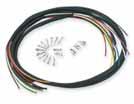HANDLEBAR WIRING HARNESS NOVELLO HANDLEBAR WIRE HARNESS EXTENSION KITS Available in 4, 8, 12, 15, 18, 20 and 24 lengths for bikes with or without cruise control, with radio or with CB radio Kit