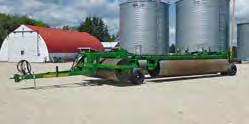 Agricultural Equipment Chem Handler I Chemical Tank. Farm King 10 Ft Tapered Swath Roller.