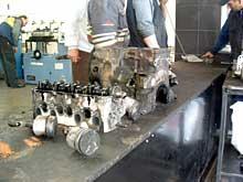 Engine head processing