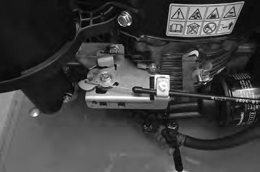 HYDRULIS & ENGINE MOUNTING Engine Replacement Engine Removal 1. Drain the fuel from the fuel tank. Make sure fuel is disposed of in an approved container. 2.