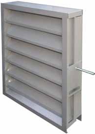 Series OHL-CD Closable Drainable Louvers Model: OHL-CD. The Holyoake OHL-CD is a precisely made closable, drainable weather louver.