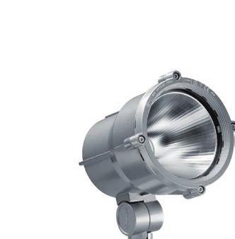 Miniwoody - Woody Opti Beam LMS IP66 IK07 IK08 03 Floodlight for use with halogen and discharge lamps, monochromatic and RGB s.