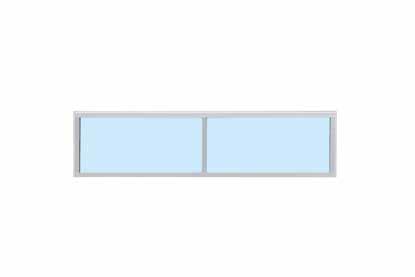Aluminium glazing frames Compound glazings Standard profile/thermo profile Type A Standard profile/thermo profile Glazing frame: Anodised E6 / C0 with / without thermal break Clear view: Depending on