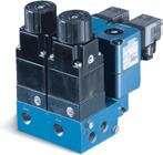 Direct solenoid and solenoid pilot operated valves Function Inlet & outlet port size Flow (Max) Manifold mounting Series 3/2 NO-NC, 2/2 NO-NC 1/4 0.