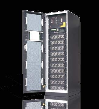 The MUST system MUST 60 120 This cabinet is designed to house 6 units of power module 10kVA/20kVA.