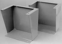 15599 Sec.1 12/9/01 10:39 AM Page 22 Floor Stand Kit 1C 2 Application Kits, consisting of two mounting feet, are designed for easy installation on most wall-mounted enclosures.