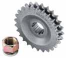 95 Softail, FLH, FLT, FXR, Dyna 9-93 489765 99.95 4 Tooth Sprocket Complete stock style replacement for the 4-tooth compensating sprocket. HARLEY-DAVIDSON Year O.E.M.