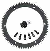 COMPU-FIRE 084 GEAR SET Engineered to increase the starter motor torque by lowering the gear ratio of the pinion gear to the clutch ring gear.