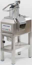 VEGETABLE PREPARATION MACHINES Complete selection of discs, refer page 20 CL 60 2 Feed-Heads - CL 60 Pusher MOTOR BASE +50 Induction motor Stainless steel motor support I S C S Option: Mashed Potato