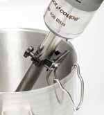diameter iameter of the pan: 33 to 51 diameter HACCP Advice Within the HACCP procedure, we advise users to stock the bell and the knife in