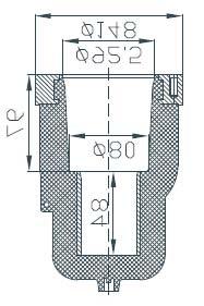 apparatus with inner cone socket, such as gas insulated switch and transformer etc.